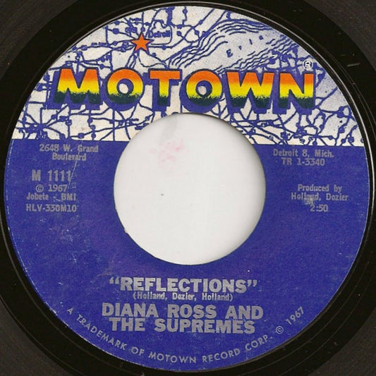 The Supremes - Reflections / Going Down For The Third Time