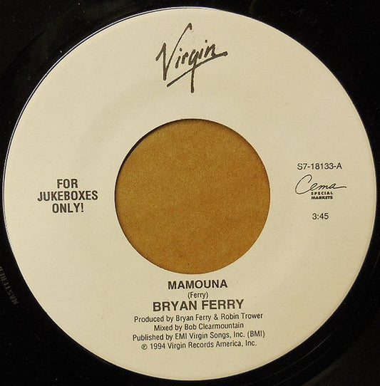 Bryan Ferry - Mamouna (7" Single)