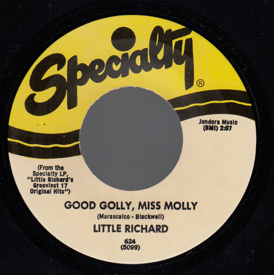 Little Richard - Good Golly, Miss Molly / Hey-Hey-Hey-Hey (7" Single)