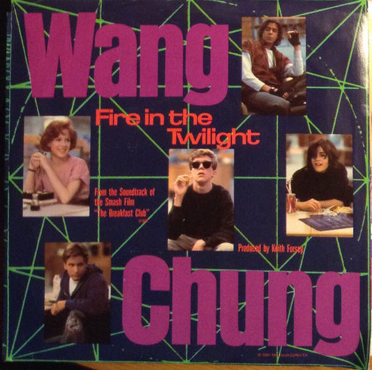 Wang Chung - Fire In The Twilight (7" Single)