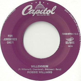 Robbie Williams - Millennium (7" Single)