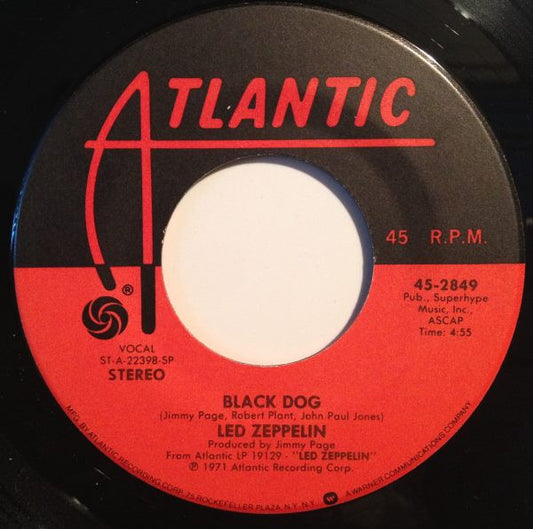 Led Zeppelin - Black Dog (7" Single)
