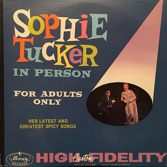 Sophie Tucker - Sophie Tucker In Person