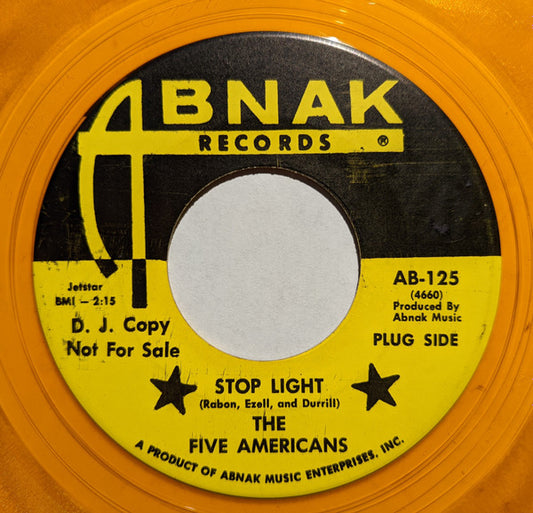 The Five Americans - Stop Light (7" Single, Promo)