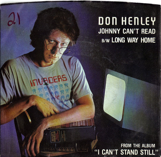 Don Henley - Johnny Can't Read (7" Single)