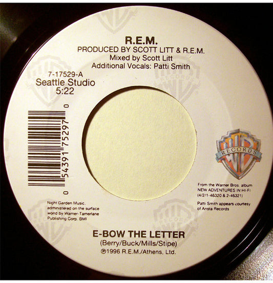 R.E.M. - E-Bow The Letter (7" Single)