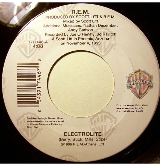 R.E.M. - Electrolite (7" Single)