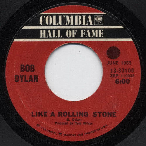 Bob Dylan - Rainy Day Women #12&35 / Like A Rolling Stone (7" Single)