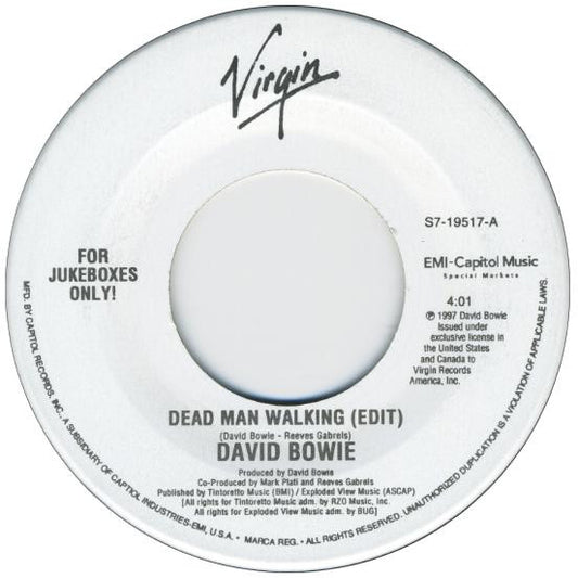 David Bowie - Dead Man Walking (7" Single)