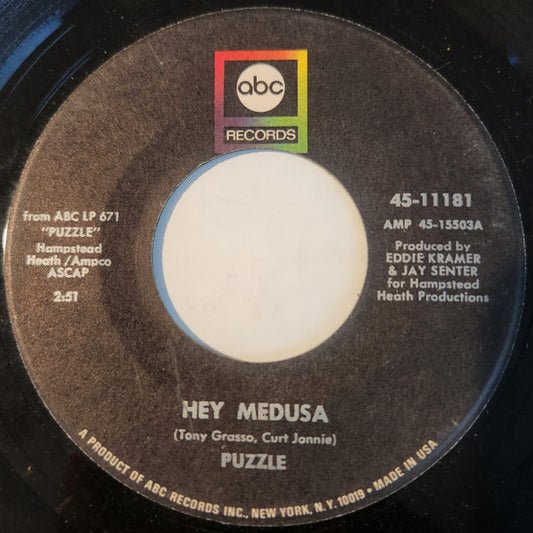 Puzzle - Hey Medusa (7" Single)