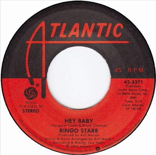 Ringo Starr - Hey Baby (7" Single)
