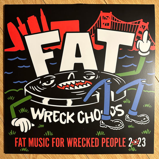 Various - Fat Music For Wrecked People 2023 (LP, Comp, Milky Clear)