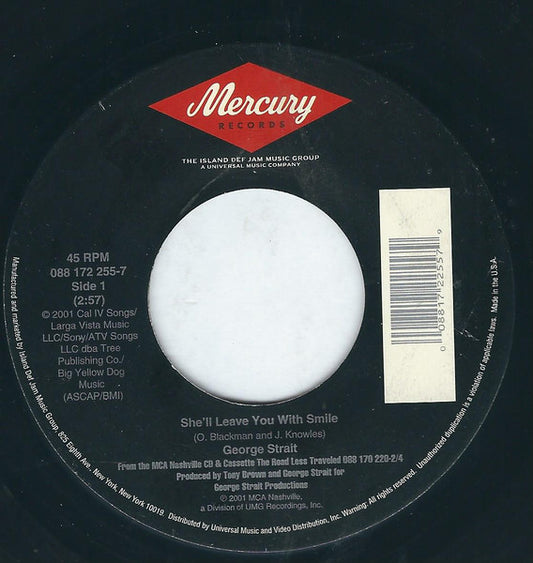 George Strait - She'll Leave You With A Smile (7" Single)