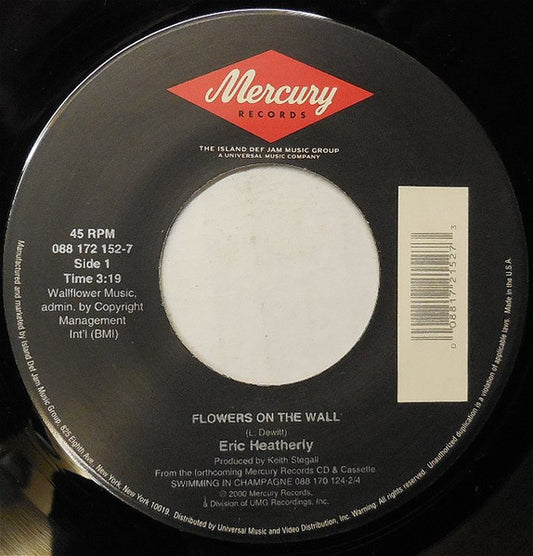 Eric Heatherly - Flowers On The Wall (7" Single)