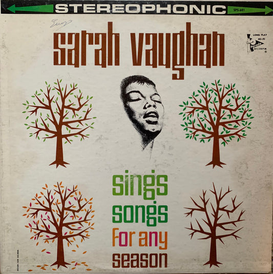 Sarah Vaughan - Sings Songs For Any Season