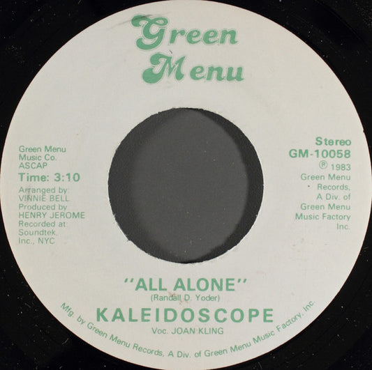 Kaleidoscope - All Alone (7" Single)