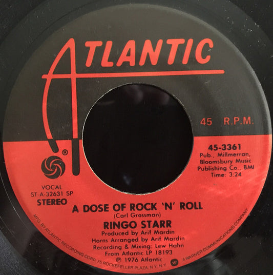 Ringo Starr - A Dose Of Rock 'N' Roll (7" Single)