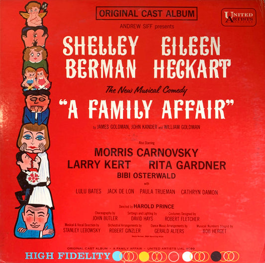 Shelley Berman, Eileen Heckart - A Family Affair (Original Cast Album)