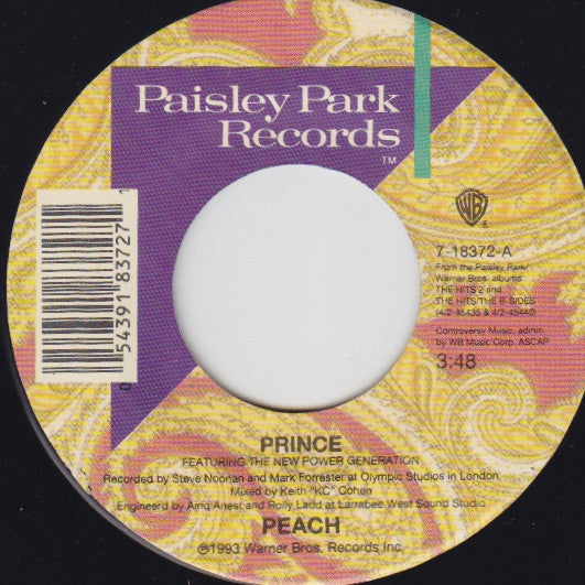 Prince - Peach (7" Single)