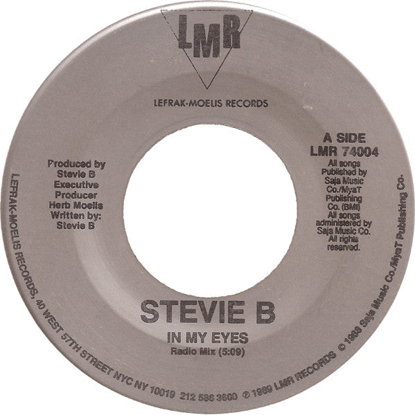 Stevie B - In My Eyes (7" Single)
