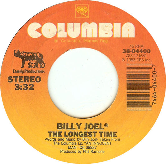 Billy Joel - The Longest Time