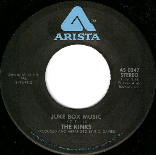 The Kinks - Juke Box Music (7" Single)