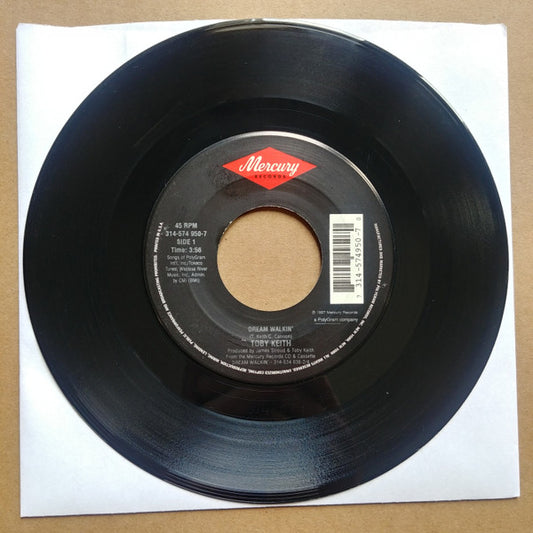 Toby Keith - Dream Walkin'  (7" Single)