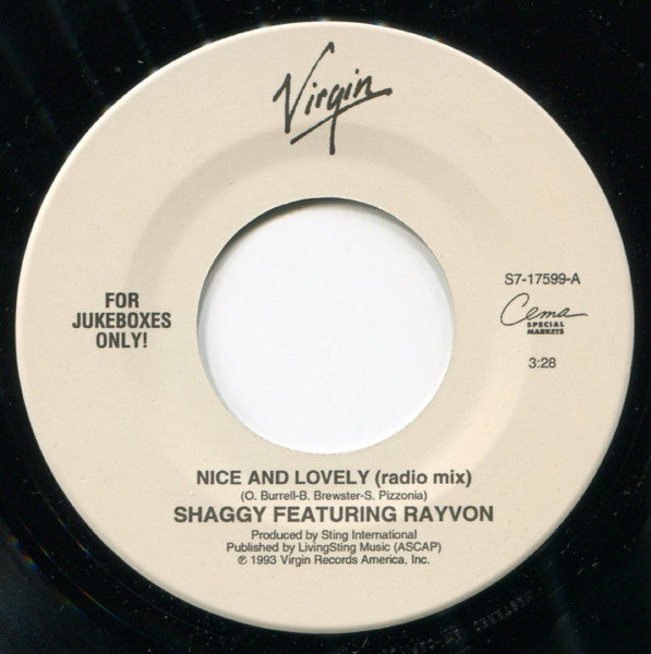 Shaggy Featuring Rayvon - Nice And Lovely (7" Single)