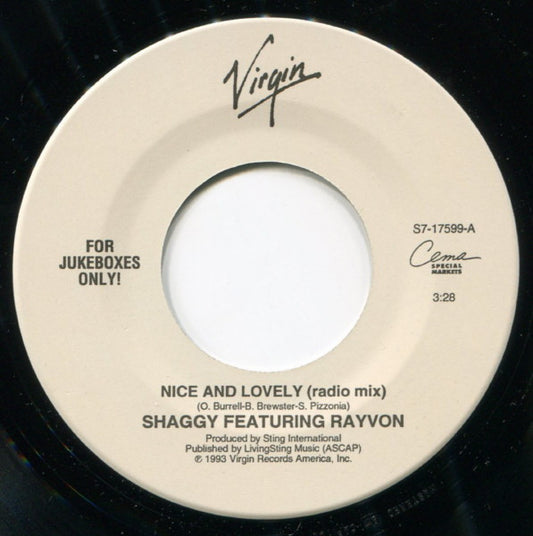 Shaggy Featuring Rayvon - Nice And Lovely (7" Single)