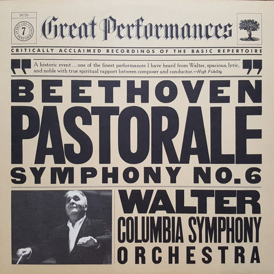 Beethoven, Walter, Columbia Symphony - Symphony No. 6 "Pastorale"