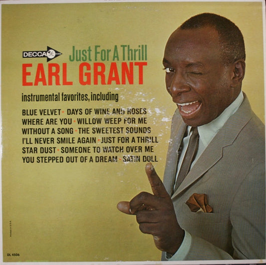 Earl Grant - Just For A Thrill