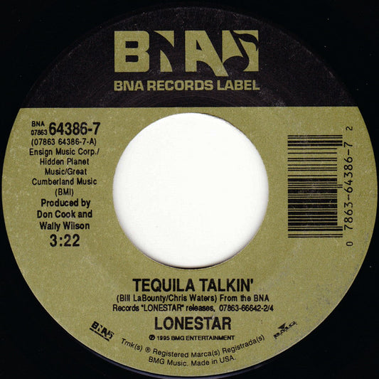 Lonestar - Tequila Talkin' / No News (7" Single)