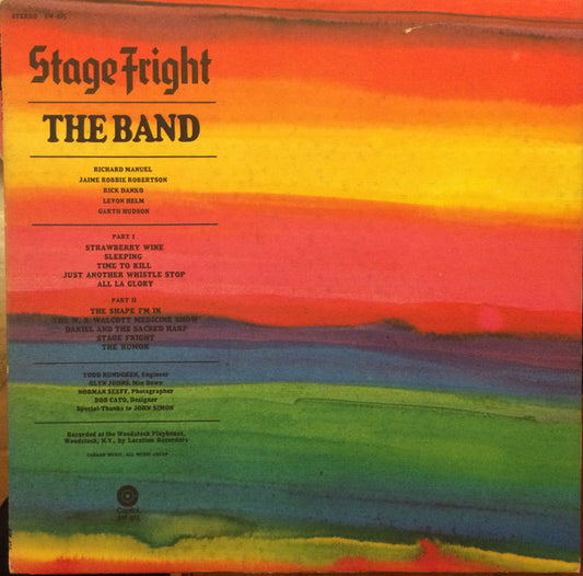 The Band - Stage Fright