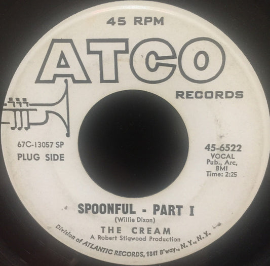 Cream - Spoonful (7" Single, Promo)