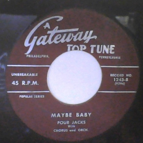 Herb Bauer / The Four Jacks - Lazy Mary / Maybe Baby