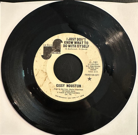 Cissy Houston - I Just Don't Know What To Do With Myself (7" Single, Promo)