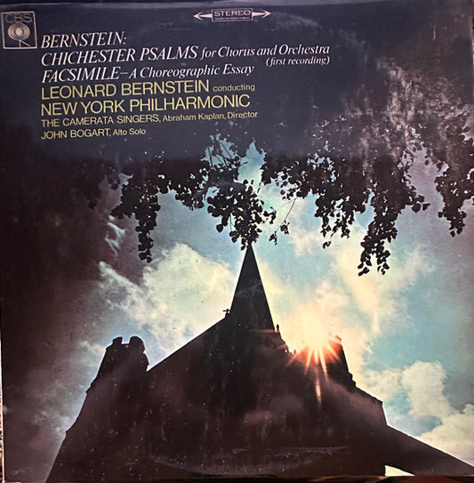 Bernstein, New York Philharmonic, Bogart - Chichester Psalms / Facsimile