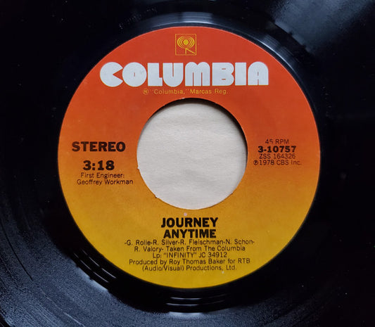 Journey - Anytime (7" Single)