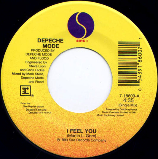 Depeche Mode - I Feel You (7" Single)